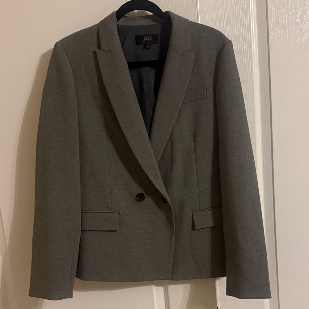 J. Crew Charcoal Blazer